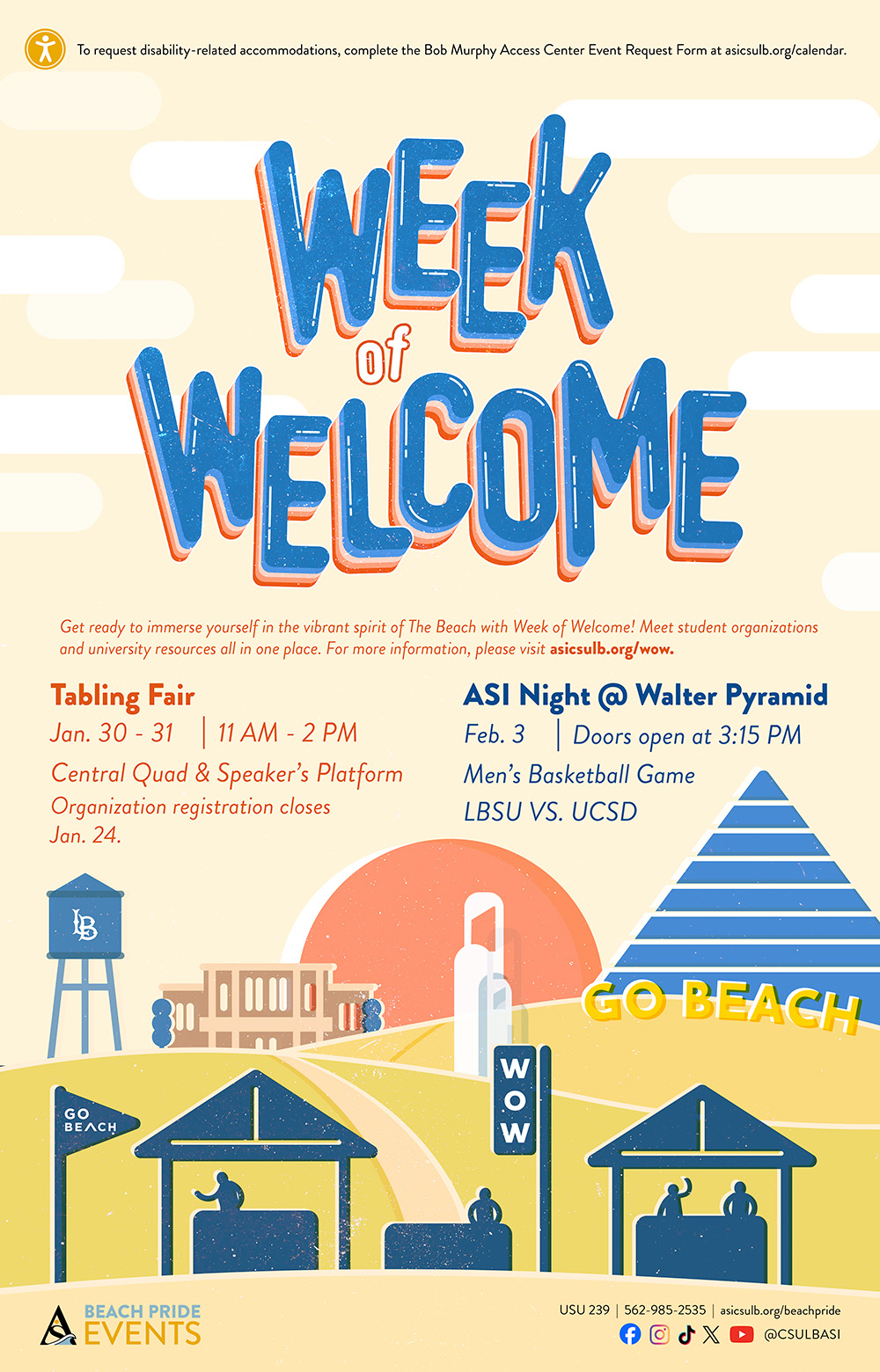 Week of Welcome Flier