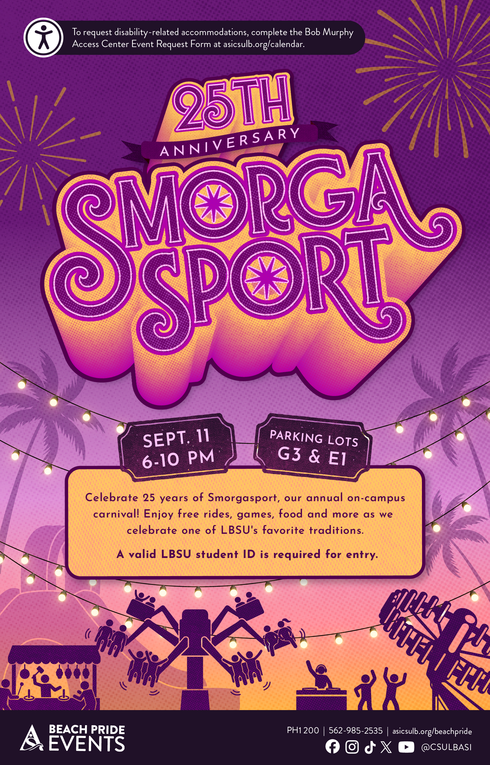 Beach Pride Event - September 13 - Smorgasport