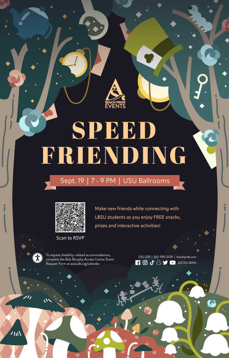 Speed Friending flier