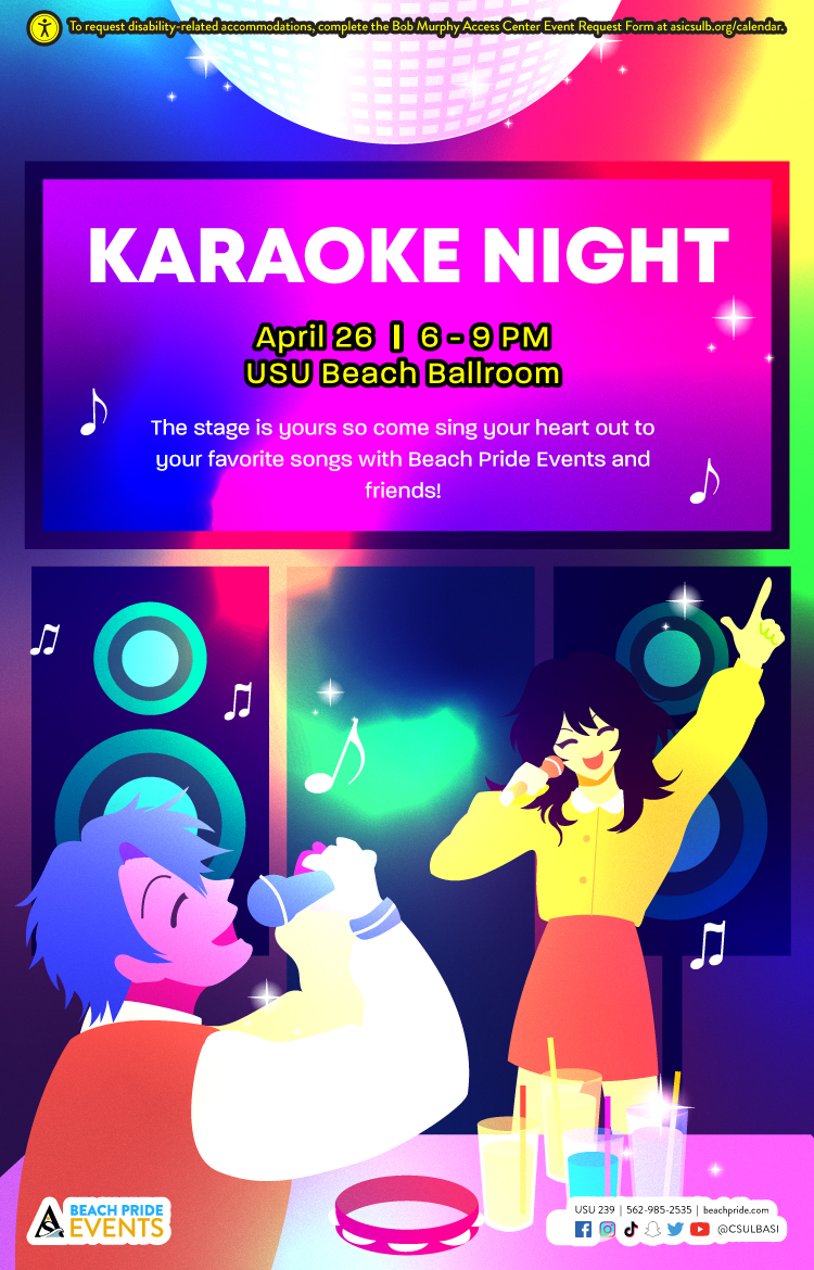 karaoke night poster