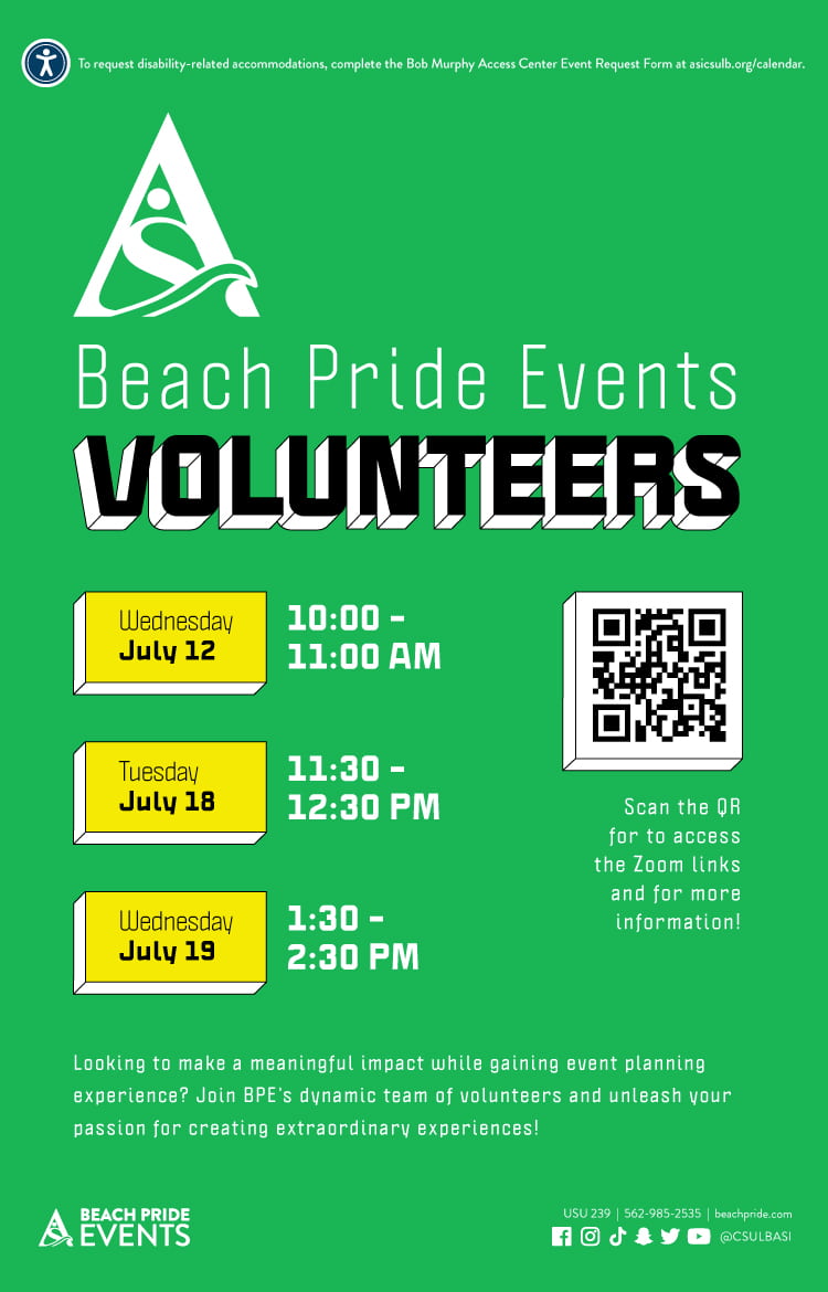 Beach Pride Flier